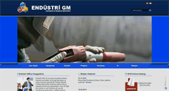 Desktop Screenshot of endustrigm.com.tr