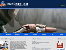 Tablet Screenshot of endustrigm.com.tr